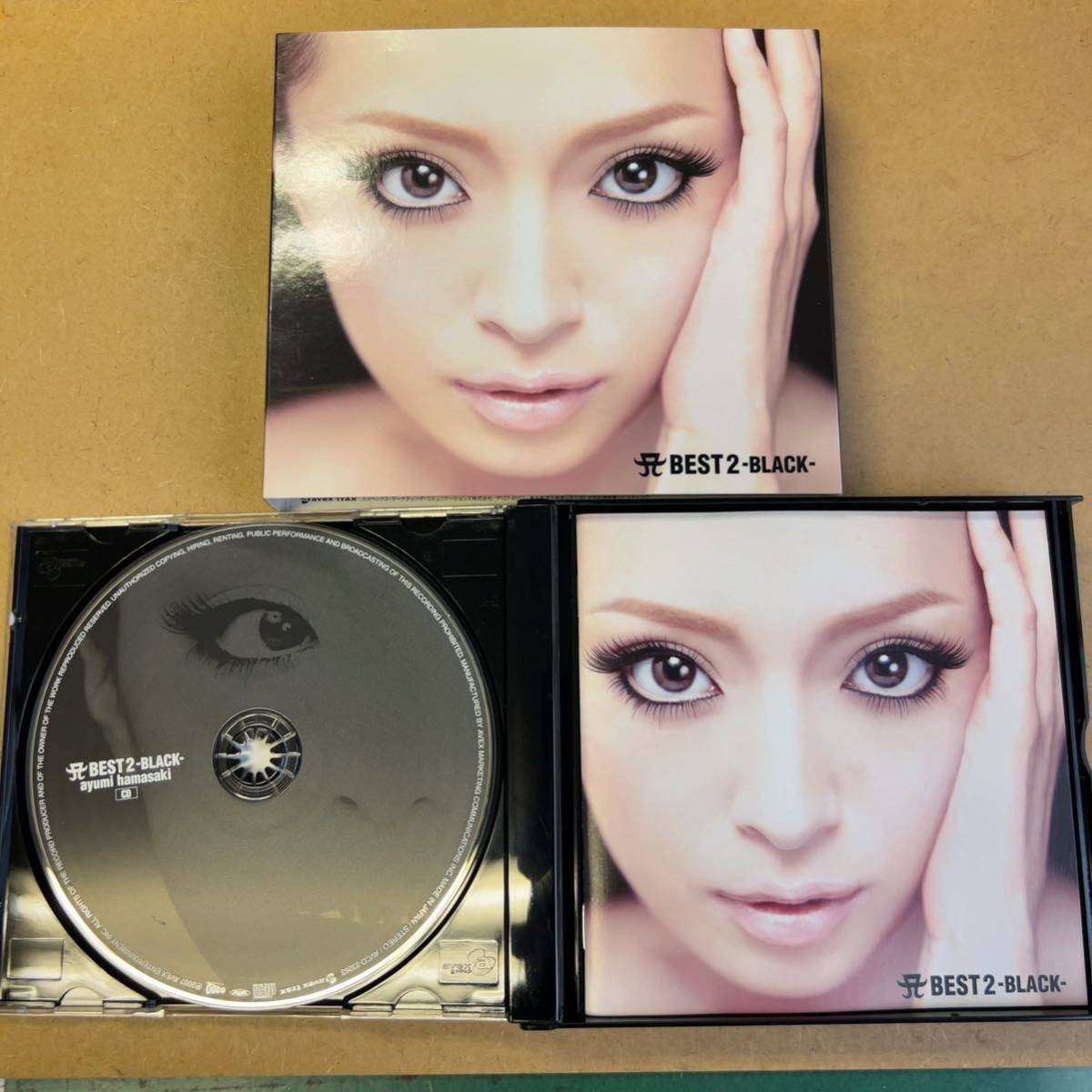 送料無料☆浜崎あゆみ『A BEST 2-BLACK-』初回限定盤CD＋2DVD155分収録
