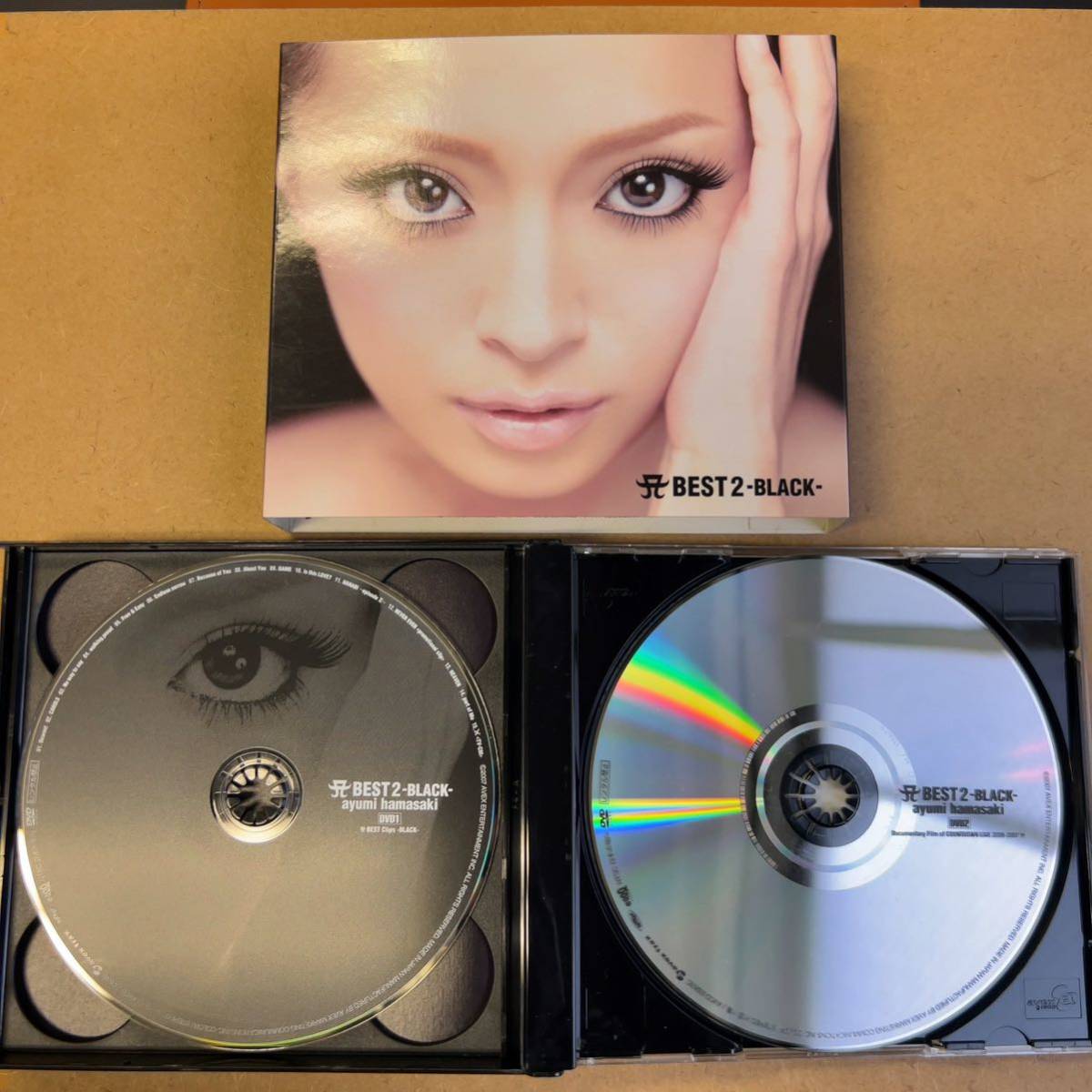 送料無料☆浜崎あゆみ『A BEST 2-BLACK-』初回限定盤CD＋2DVD155分収録