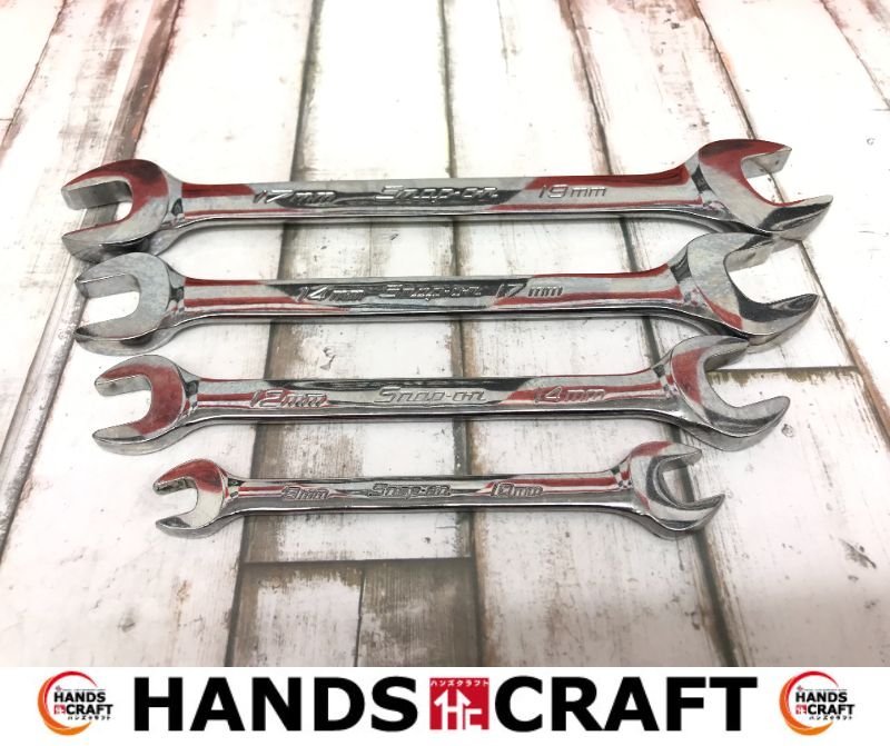 【100%新品】 レターパック スナップオン 品 スパナレンチ 4本セット Snap-on ハンズクラフトうるま店(スパナ)｜売買されたオークション情報、yahooの商品情報をアーカイブ公開 - オークファン スパナ