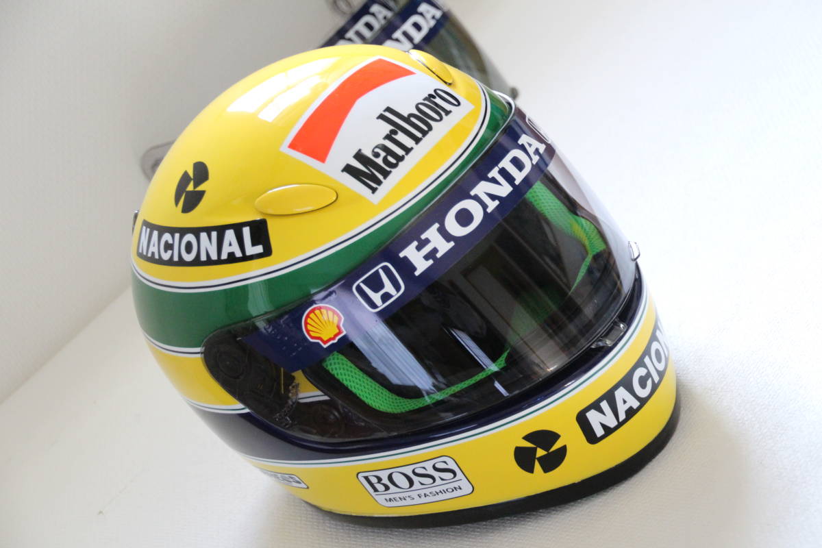 SHOEI Z-4 塗装品 アイルトン セナ 1992年鈴鹿マクラーレンホンダ