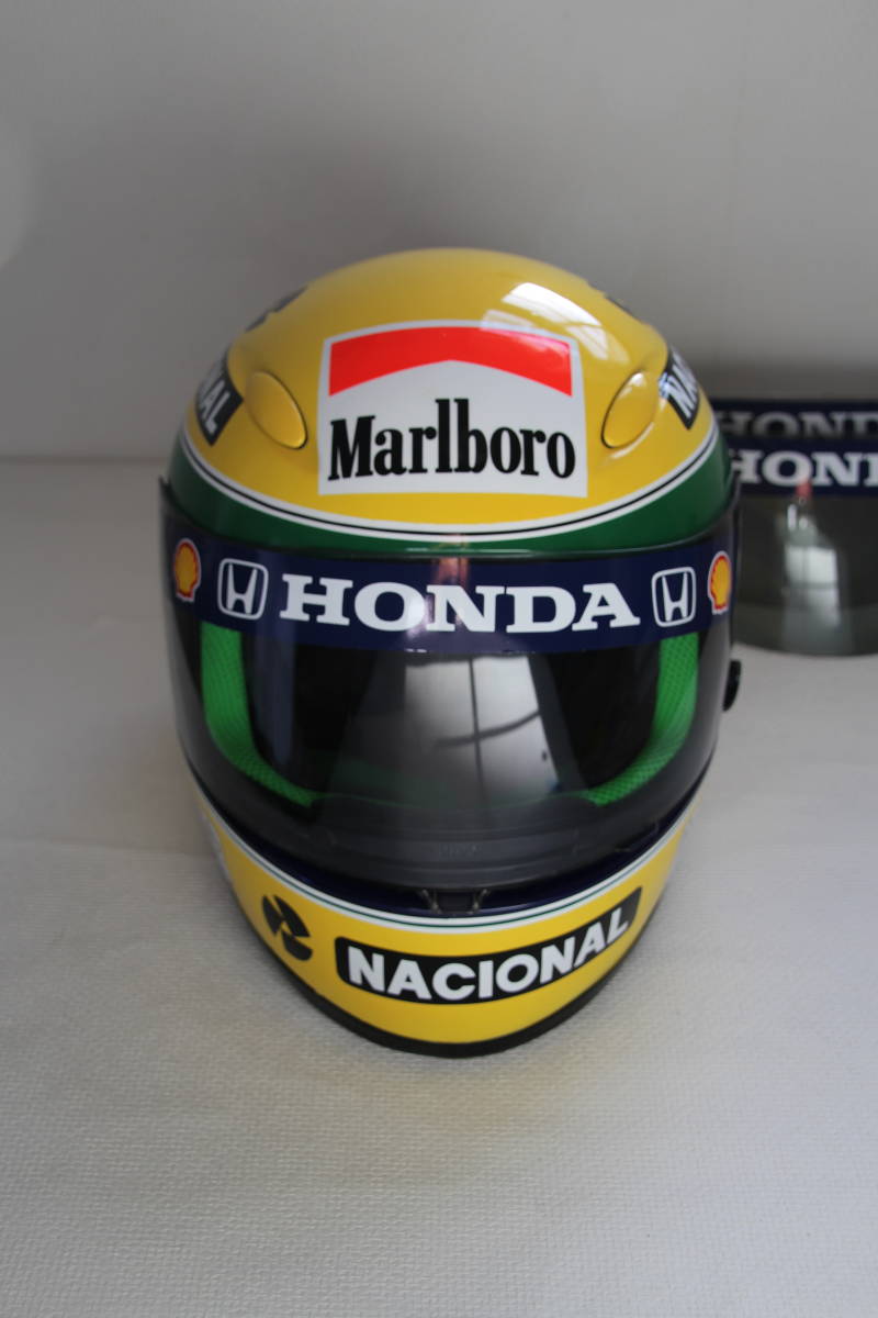 SHOEI Z-4 塗装品 アイルトン セナ 1992年鈴鹿マクラーレンホンダ