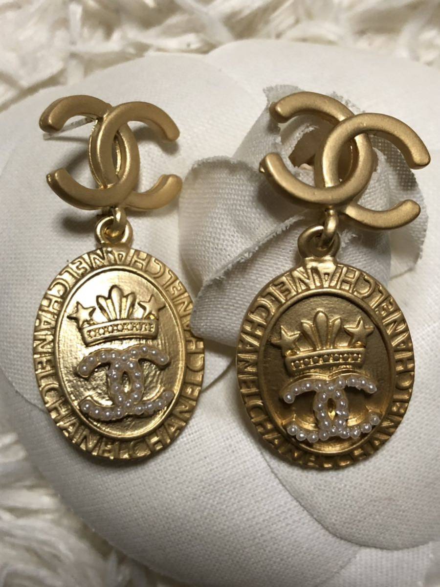 CHANEL ピアス シャネル ココマーク | VINTAGE メタル ゴールド CC 