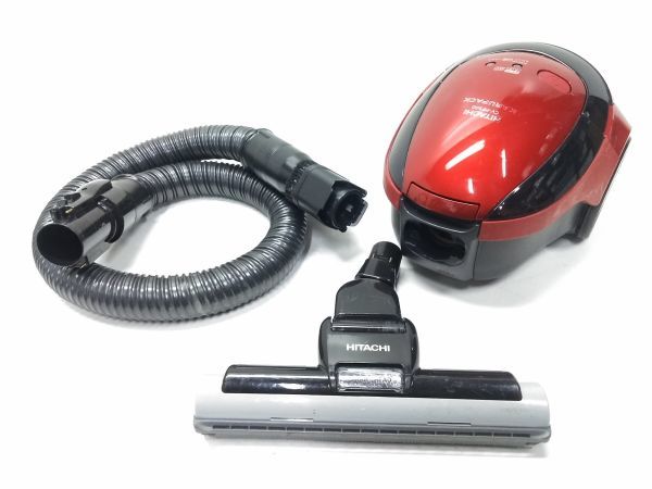 GW SALE!! HITACHI 紙パック式掃除機 日立 かるパック レッド 日立 掃除機 かるパック | HITACHI 紙パック式 日立(HITACHI) かる