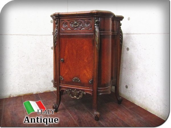 安い，人気SALE ITALIA/イタリア最高級 アンティーク 彫刻/レリーフ マホガニー 装飾/象嵌加工 コンソールキャビネット ft7811k(西洋)｜売買されたオークション情報、yahooの商品情報をアーカイブ公開 - オーク 西洋