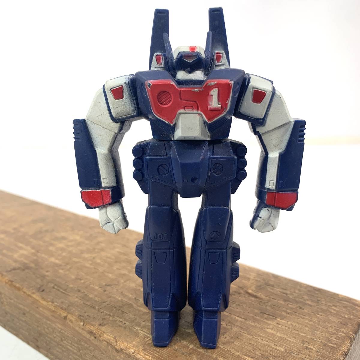 当時物【希少】ソフビ タカトクトイス 超時空要塞マクロス バトロイド 