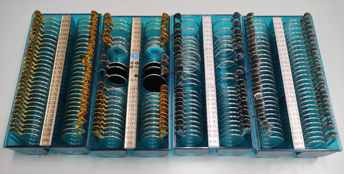 NIDEK ニデック テストレンズセット 検眼 視力検査 視力測定 メガネ店