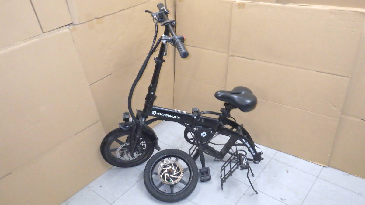 MOBI-BIKE MOBIMAX ディスク式 14インチ 折り畳み電動自転車