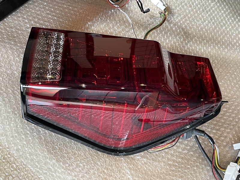 REIZ ライツ 流星ver LA600系 タントカスタム レッドクリア オールLED 