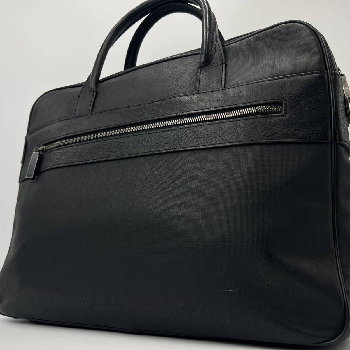 ダンヒル ビジネスバッグ dunhill レザー 1円 ブリーフケース 超美品