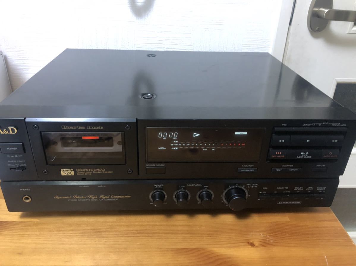 GX-Z9100 A&D A&D カセットデッキ GX ステレオカセット