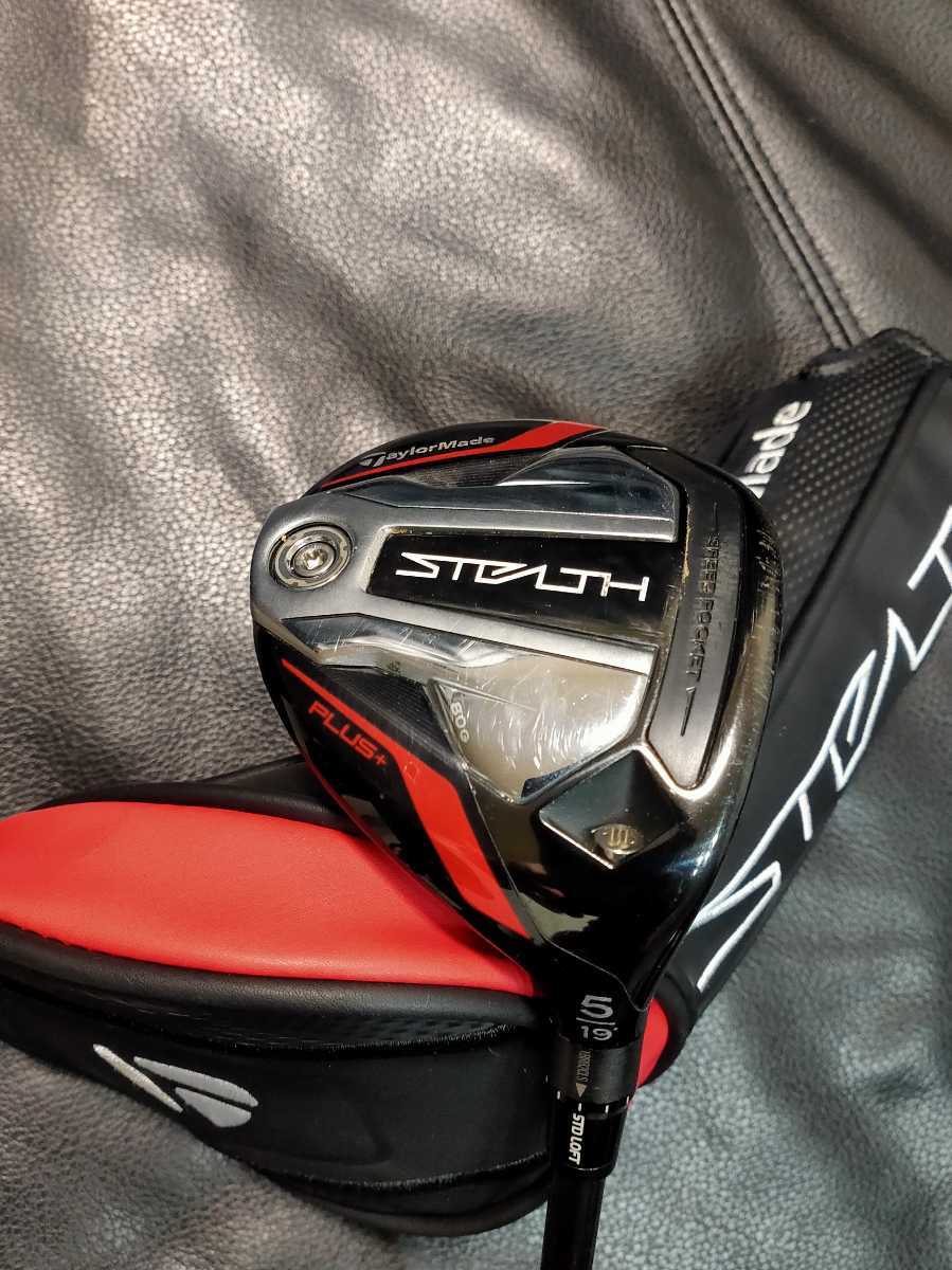 STEALTH PLUS+ 5W(19度) ヘッドカバーつき TENSEI SILVER TM50(SR