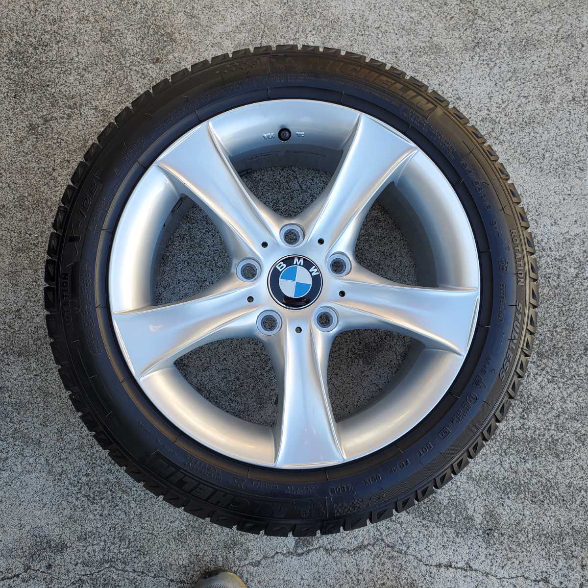 195/55R16 ミシュラン スタッドレスタイヤ　アルミホイール ４本　☆送料無料　BMW １シリーズ　120i e87 スタッドレス 195&frasl;55R16 ミシュラン195&frasl;55Ｒ16セット 2024年-2025年製 冬タイヤ 16インチ