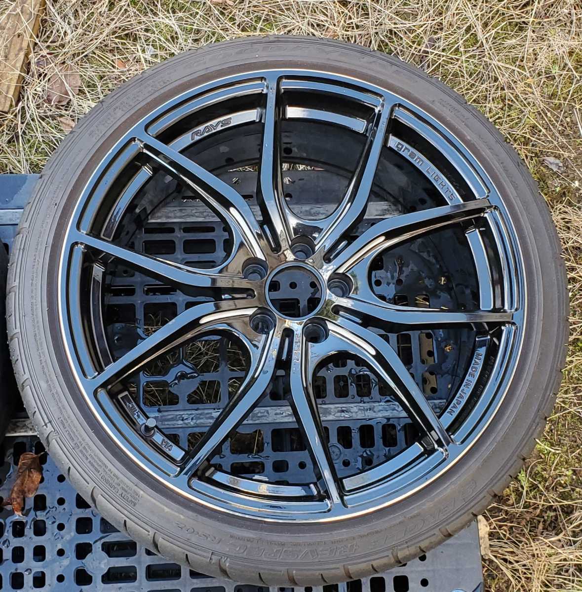 レイズ グラムライツ 57FXX 225/40R18 18インチ PCD100 5H 8J +45 86