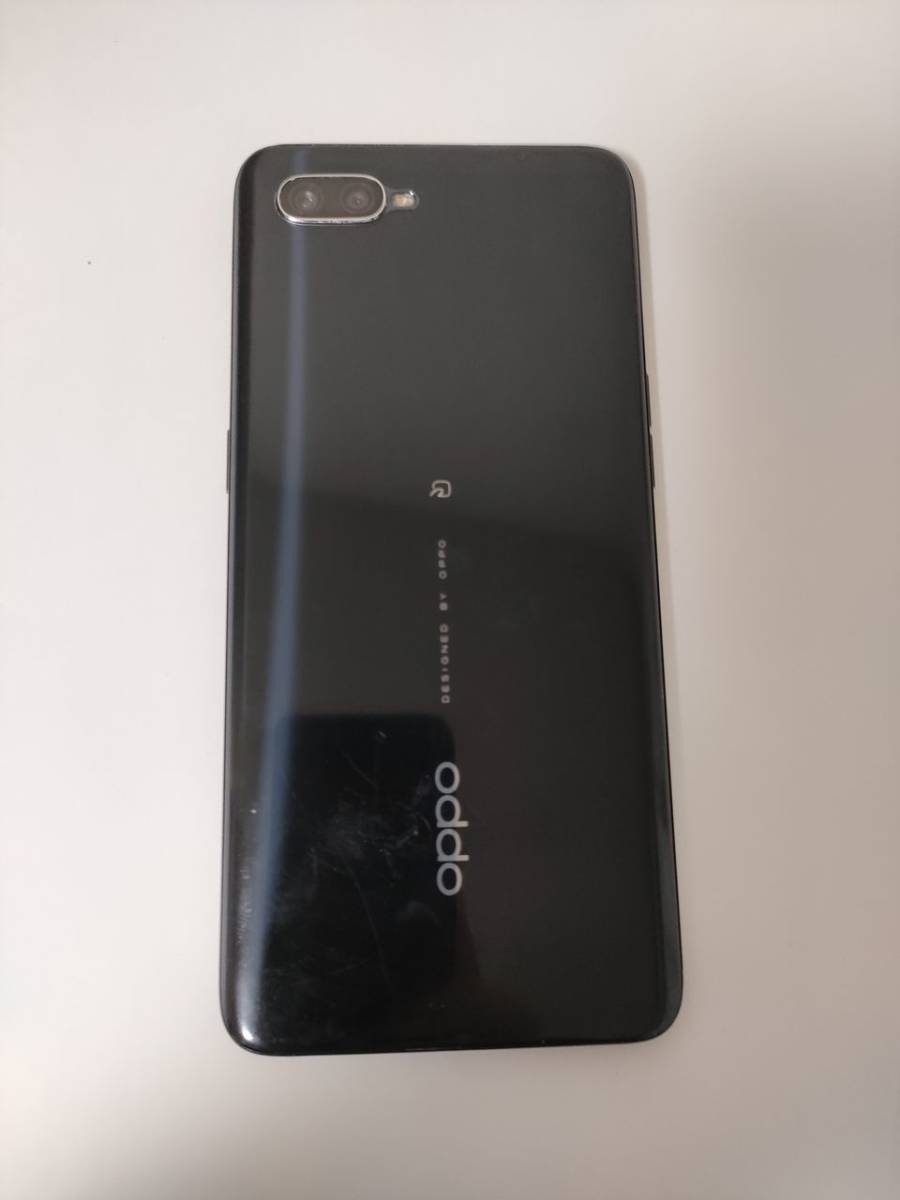 OPPO RenoA 楽天モバイル版128GB ブラック 動作品 OPPO Reno A 128GB