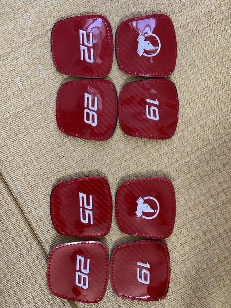 本間ゴルフ　ホンマ　ユーティリティヘッドカバー　2本セット　中古美品_4