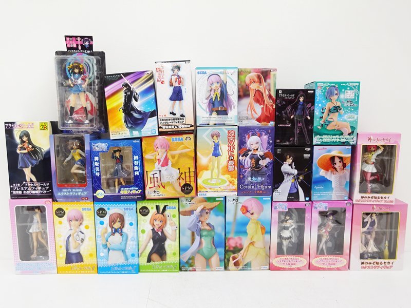 ☆未開封☆プライズフィギュア まとめ売り 25個セット(リゼロ/神 ☆未開封☆プライズフィギュア まとめ売り 25個セット(リゼロ/神