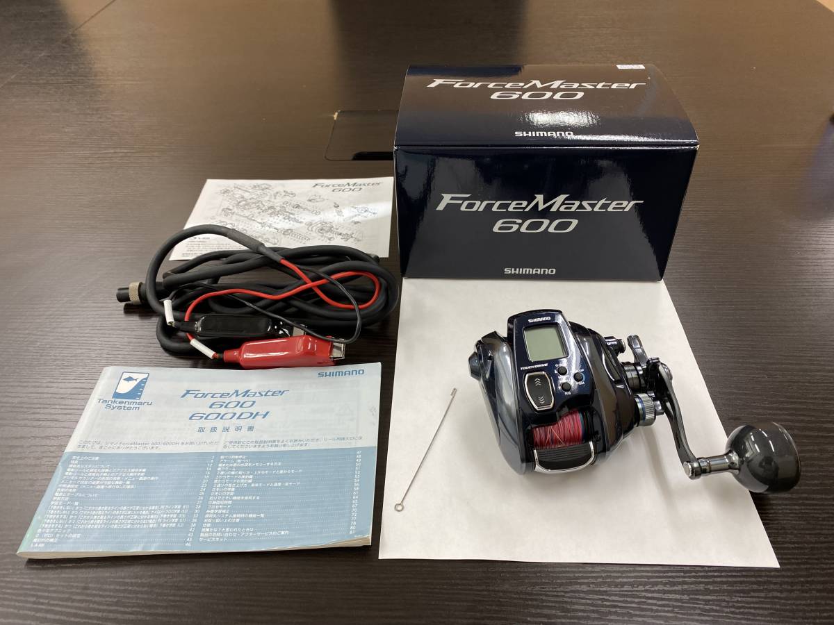 ☆シマノ SHIMANO☆フォースマスター600☆電動リール☆船釣り☆右巻 ☆シマノ SHIMANO☆フォースマスター600☆電動リール☆船釣り☆右巻