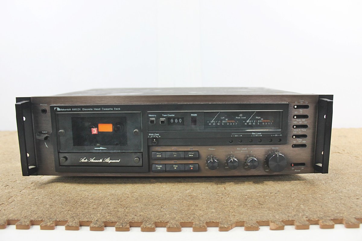 CDデッキ 最安値，セール [S8D-412-026-3] ジャンク Nakamichi ナカミチ 660ZX