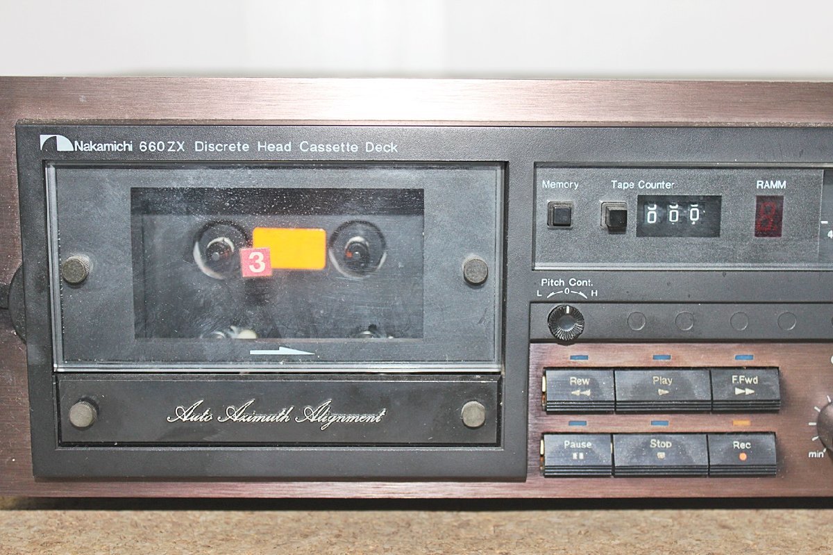 最安値，セール [S8D-412-026-3] ジャンク Nakamichi ナカミチ 660ZX
