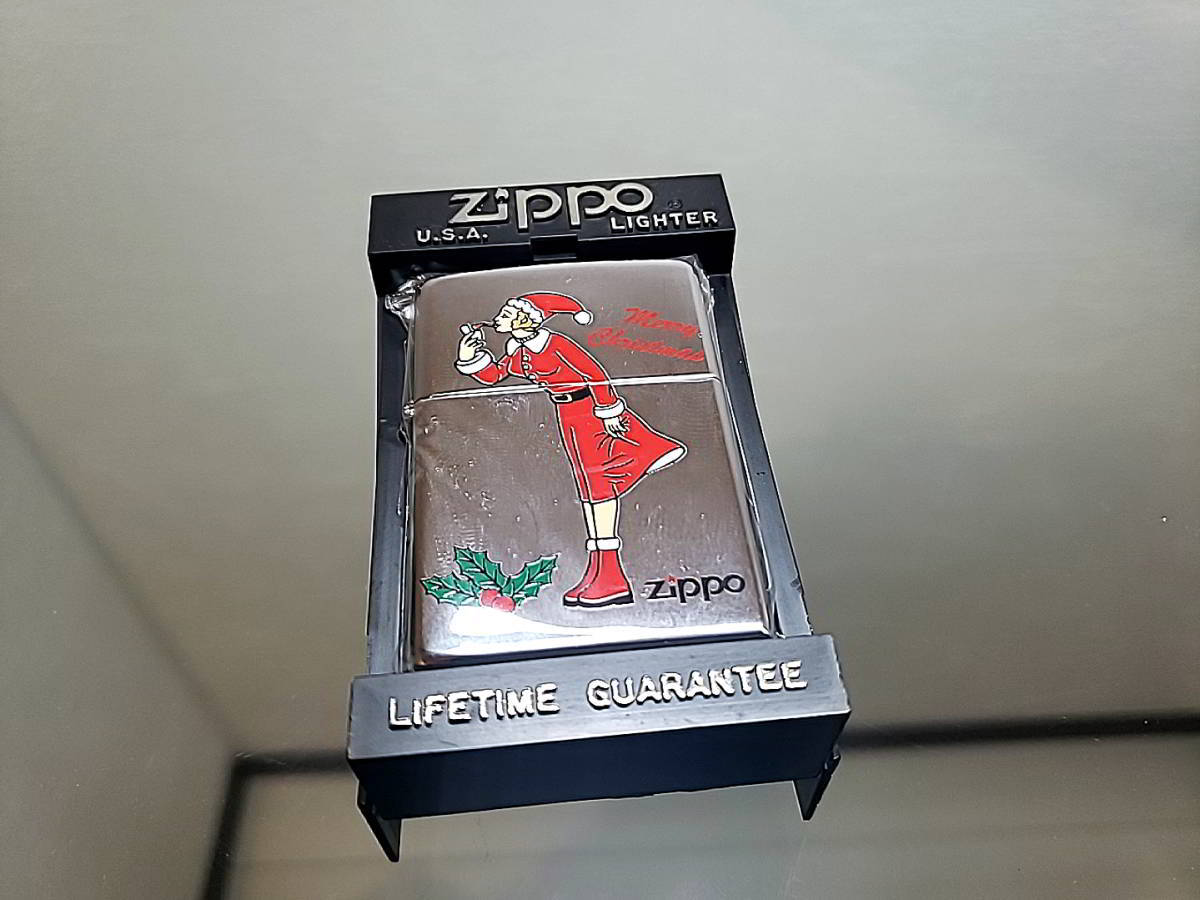 zippo WINDYウィンディ クリスマスガール限定100個 新品未 zippo WINDYウィンディ クリスマスガール限定100個 新品未