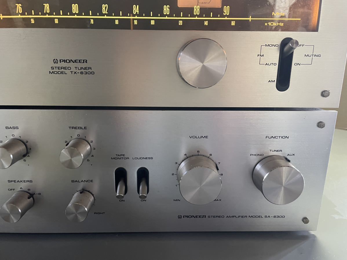 SA-6300 プリメインアンプ Pioneer パイオニア PIONEER - 修理済全機能