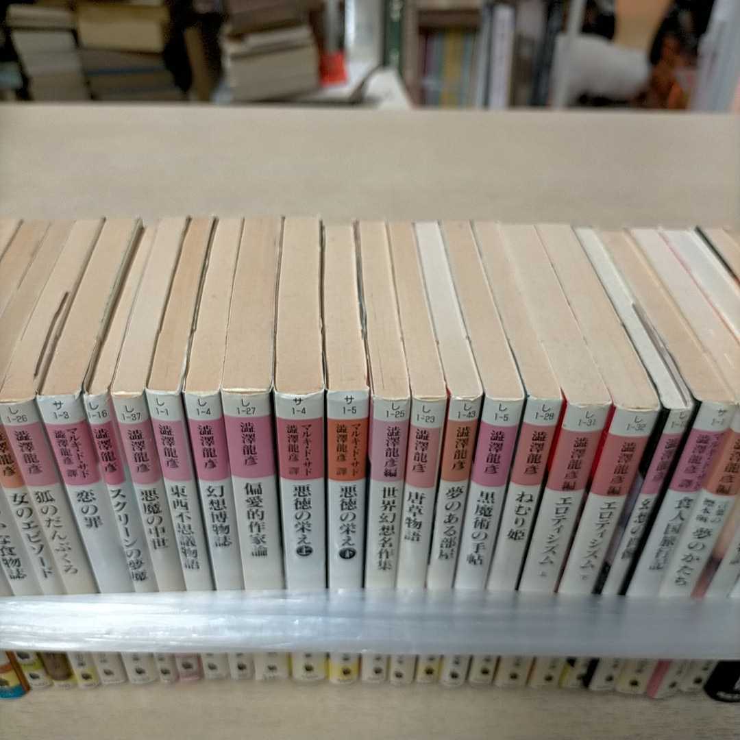 澁澤龍彦 まとめ売り タイトルは写真をご参照ください〇古本/未清掃未