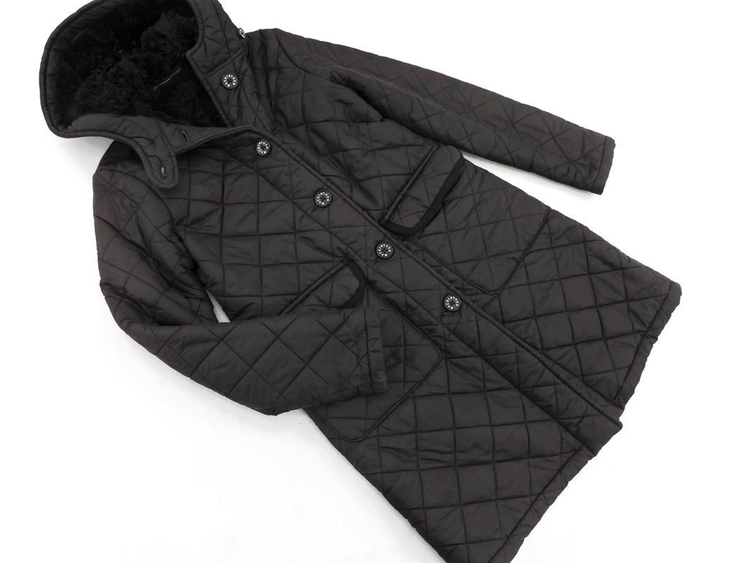 MACKINTOSH マッキントッシュ 裏ボア フーディ キルティング コート