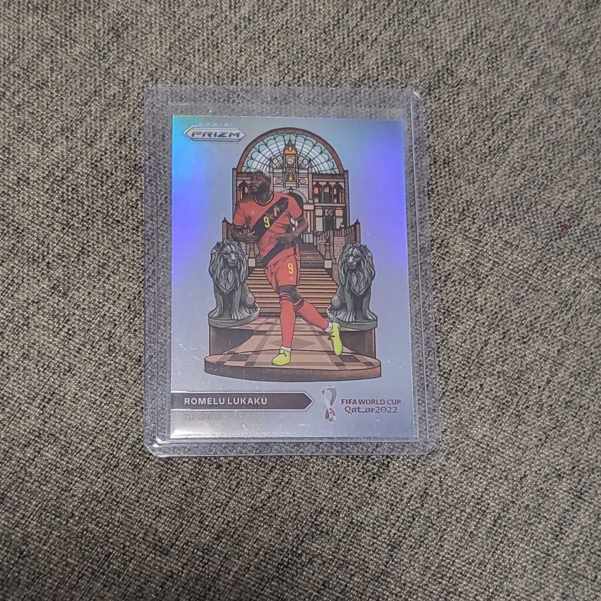 ROMELU LUKAKU panini prizm world cup qatar 2022 national landmarks パニーニ プリズム ワールドカップ ランドマーク ルカク ベルギー