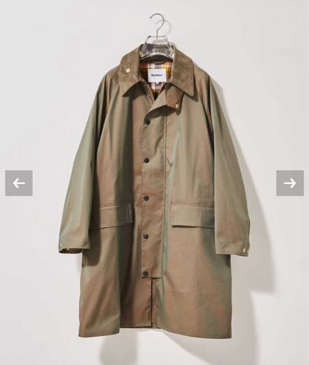 Barbour バーレー journal standard別注ノンオイル 38 Barbour