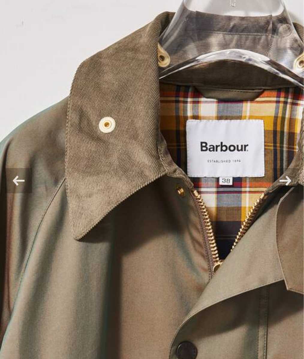 Barbour バーレー journal standard別注ノンオイル 38 Barbour