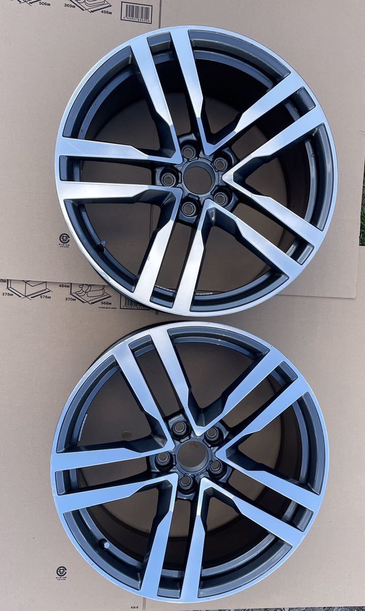 Audi 19インチ ホイールセット 9j Audi 19インチ， 19X9J， 5穴 19インチ ホイール 5穴 純正 - PCD130