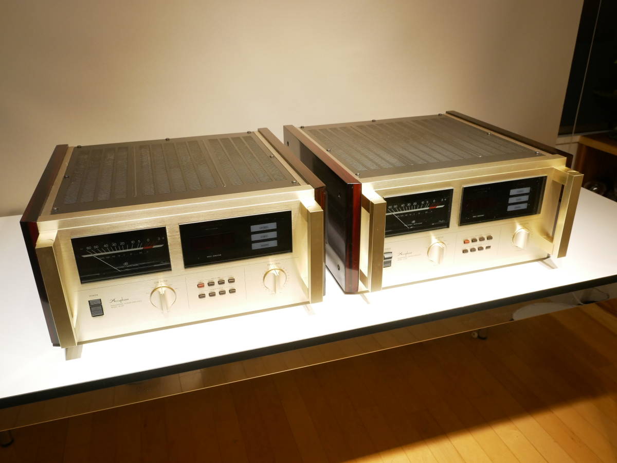 Accuphase アキュフェーズ Yahoo!オークション - モノラルパワーアンプ 