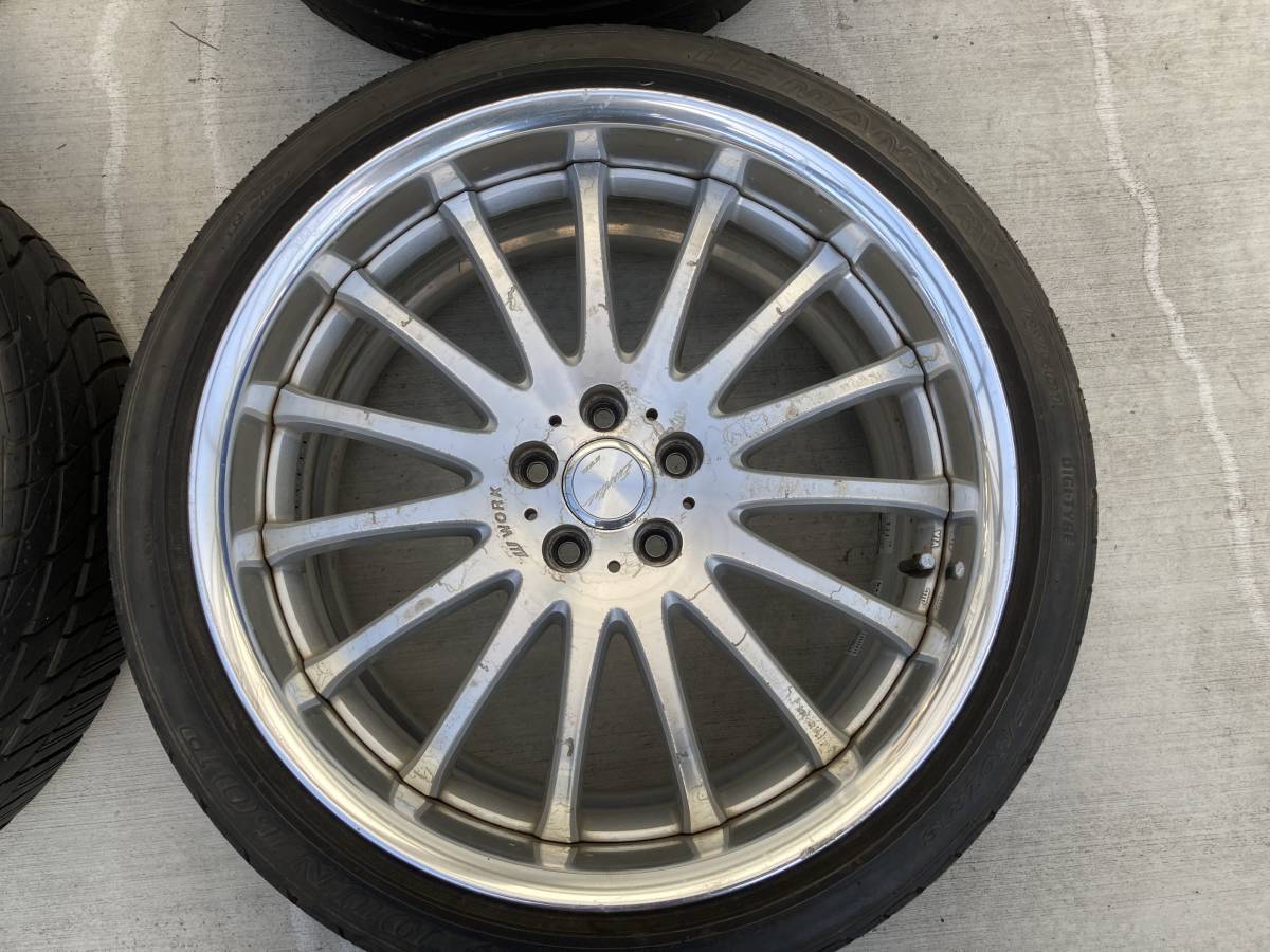 ワーク WORK ホイールセット ユーロラインFE 18インチ 8J 8.5J 5H-100 