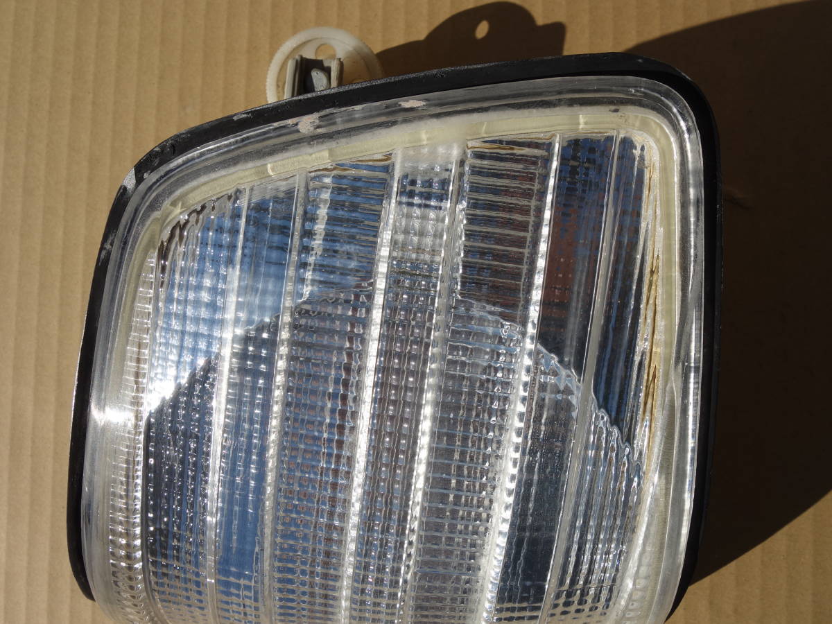 ベンツ W126 SEC 右 フロント ホワイト ウインカー 社外品⑥ 