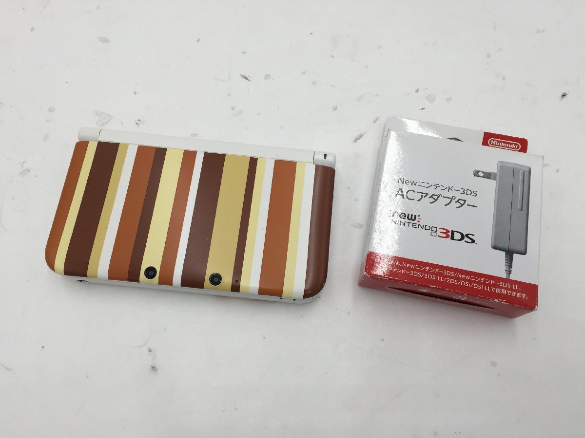 ♪△【NINTENDO】NINTENDO 3DS LL本体イーブイエディション/AC 