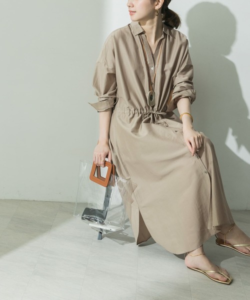 極美品 20SS URBAN RESEARCH アーバンリサーチ コットンシルク長袖  