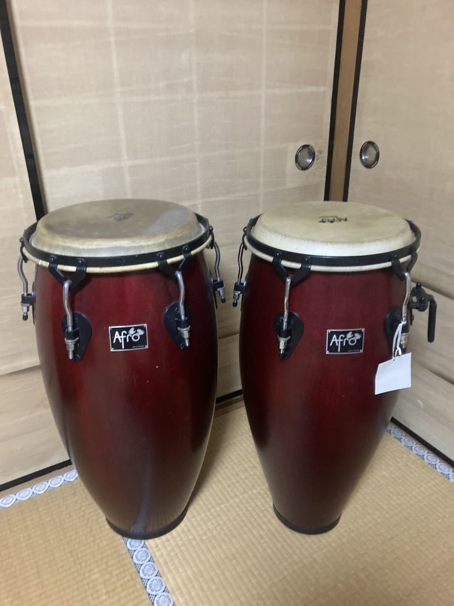 楽器・機材 Afro キント 11インチ コンガ タイ製
