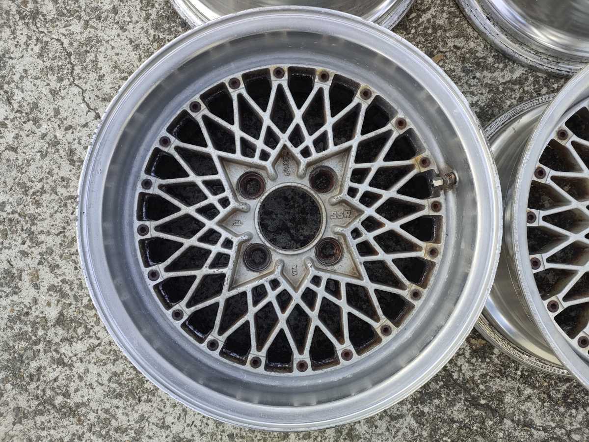 SSR メッシュ 15インチ ホイール 4本セット スピードスター 114.3-4Hの 