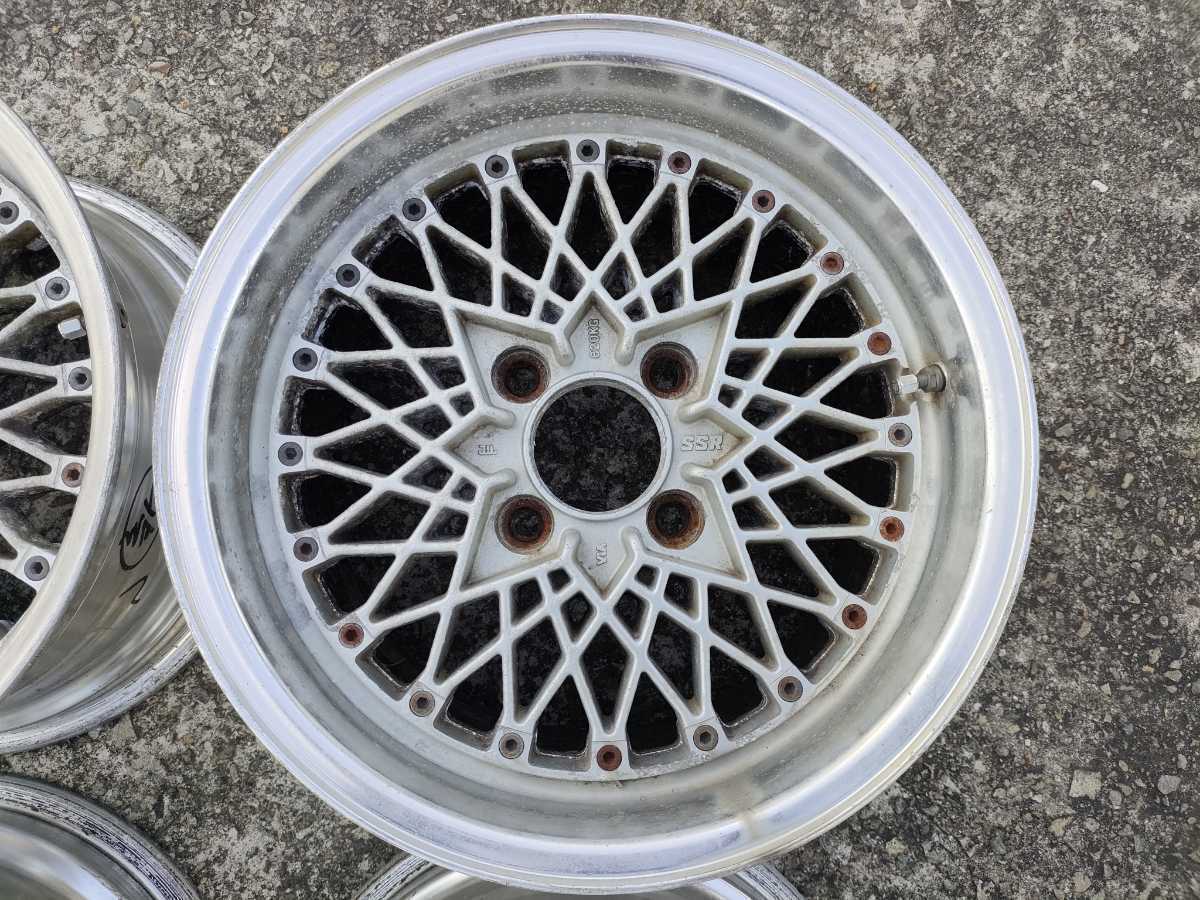 SSR メッシュ 15インチ ホイール 4本セット スピードスター 114.3-4Hの 