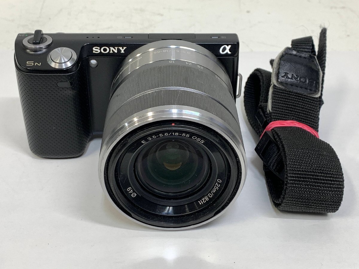 SONY NEX-5N／18-55mm F3.5-5.6＜未チェック＞ソニー デジタル一眼 