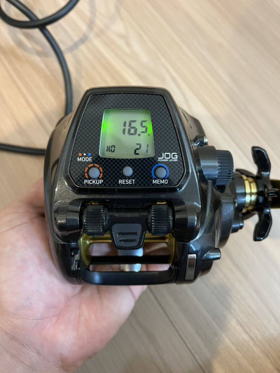 極美品 ダイワ レオブリッツS500J 電動リール 落とし込み イカ釣り