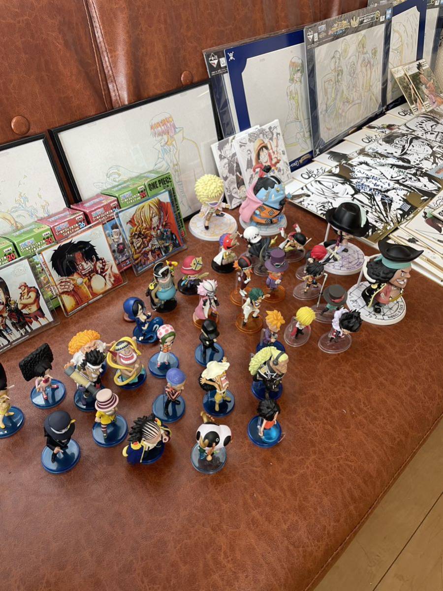ワンピースフィギュア ワーコレ フィギュア ワンピースコレクション 大量セット ONE PIECE 一番くじ ワンピース ミニフィギュア 色紙その他_1