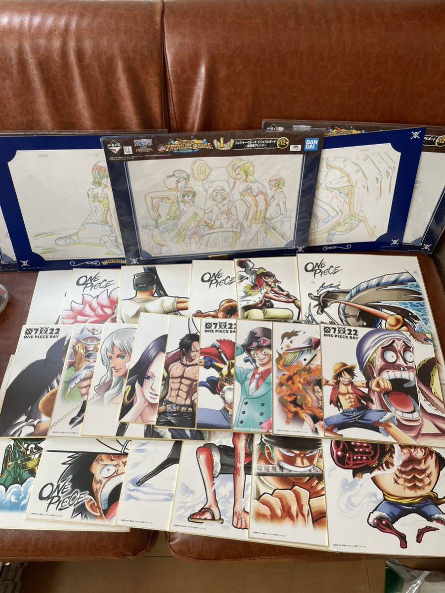 ワンピースフィギュア ワーコレ フィギュア ワンピースコレクション 大量セット ONE PIECE 一番くじ ワンピース ミニフィギュア 色紙その他_8