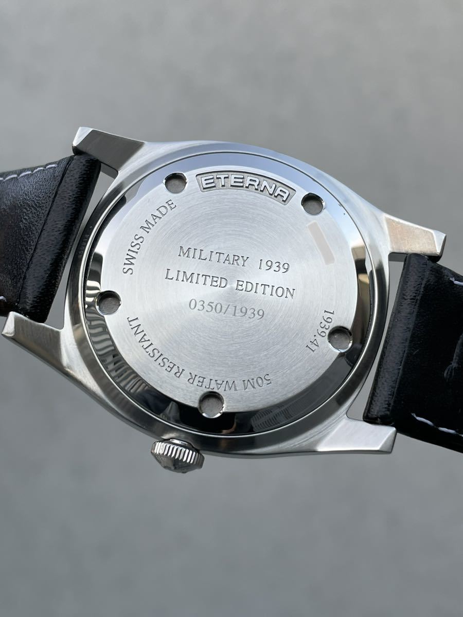 ETERNA エテルナ ヘリテージ ミリタリー1939 リミテッドエディション 世界1939本限定 Cal.2824-2 Ref.1939.41.46.1298 自動巻