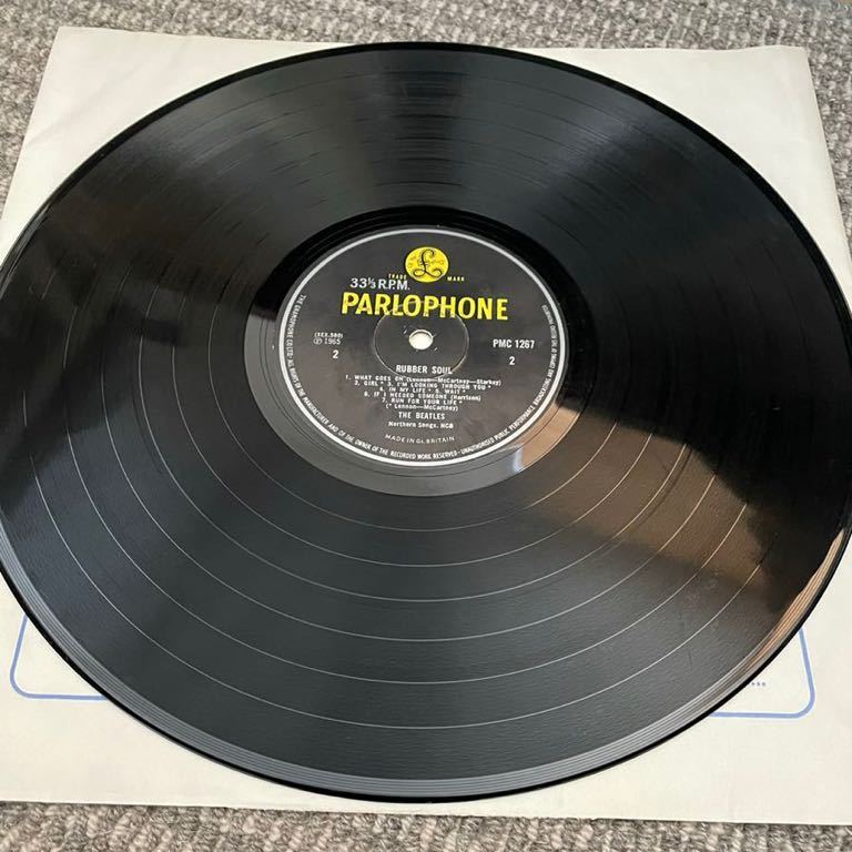 Mono BEATLES Beatles UK(英)盤 稀少UKオリジナルMonoラバーソウル