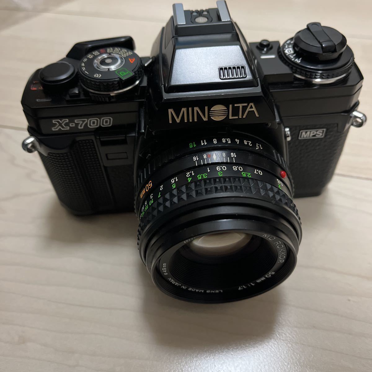 ミノルタ ROKKOR MD ☆良品☆ #1265 50⁄1.7◇一眼レフフィルムカメラ