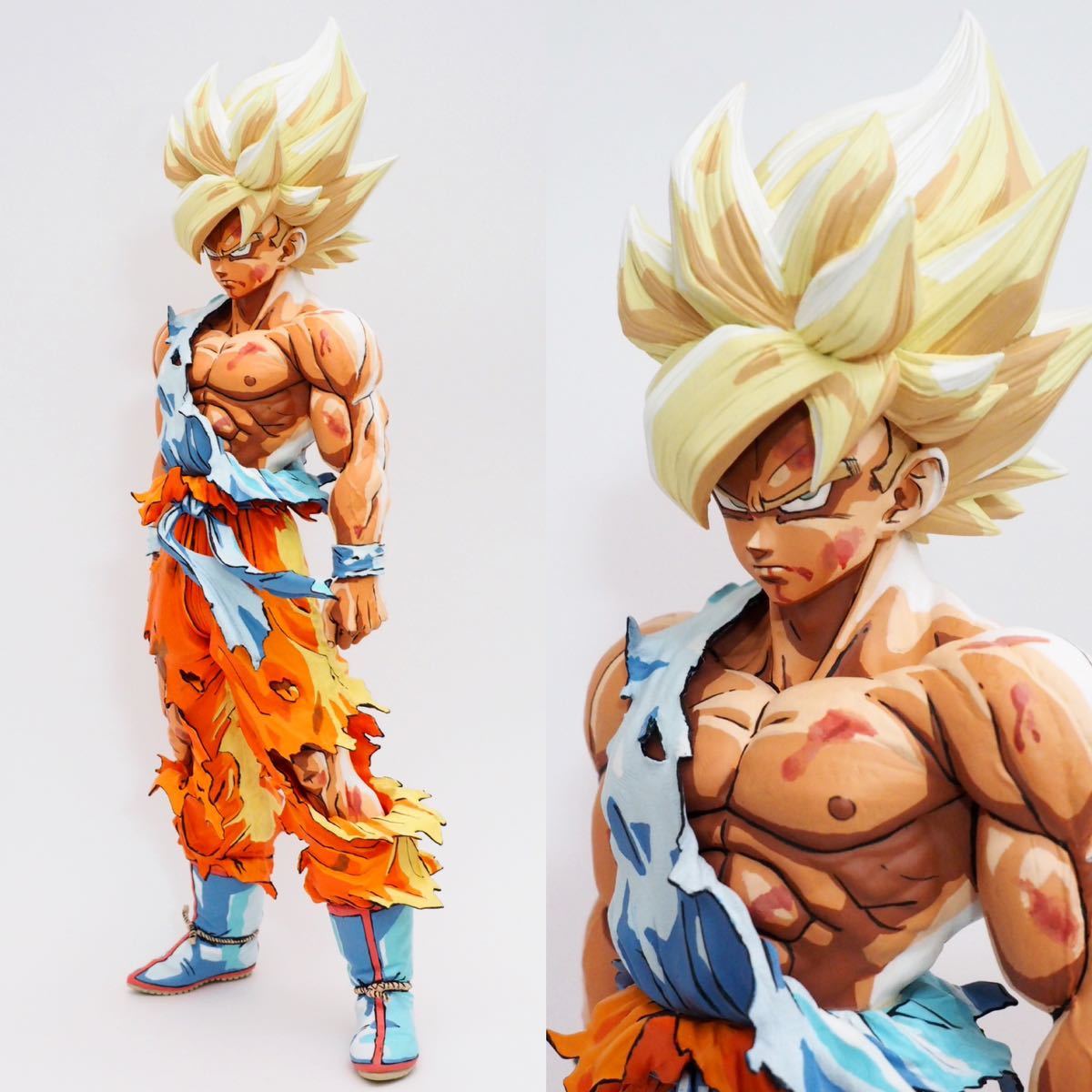 ドラゴンボールフィギュア SMSP 孫悟空 フィギュア フルリペイント 二