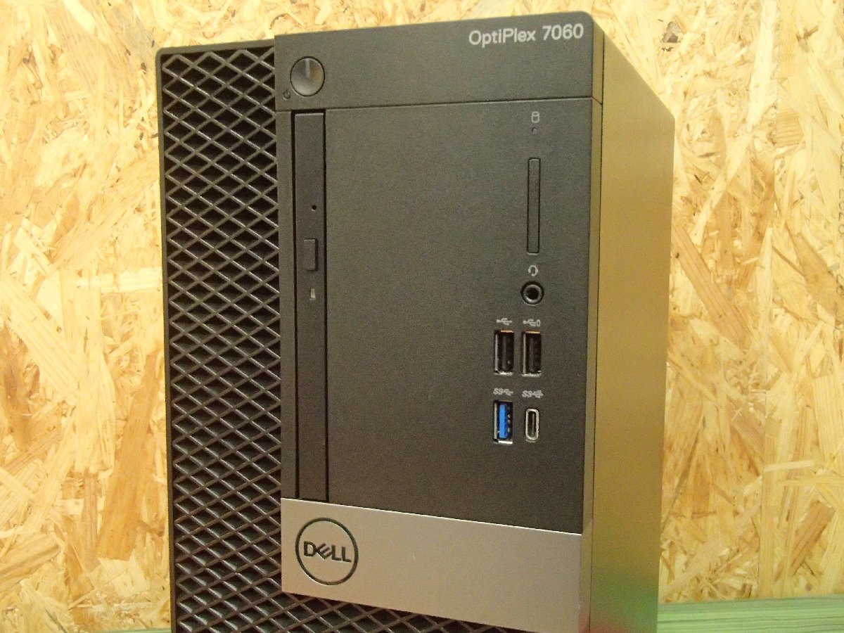 1円～DELL OptiPlex 7060 SFF Core i7-8700 3.2GHz⁄16GB⁄HDD500GB×2