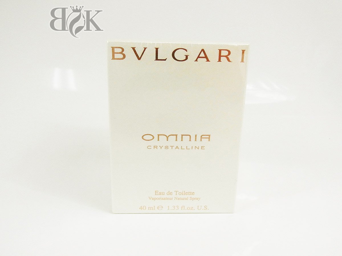 1円スタート 新品未使用 ブルガリ オムニア クリスタリン オードトワレ 40mlスプレー BVLGARI 未開封品 ♪