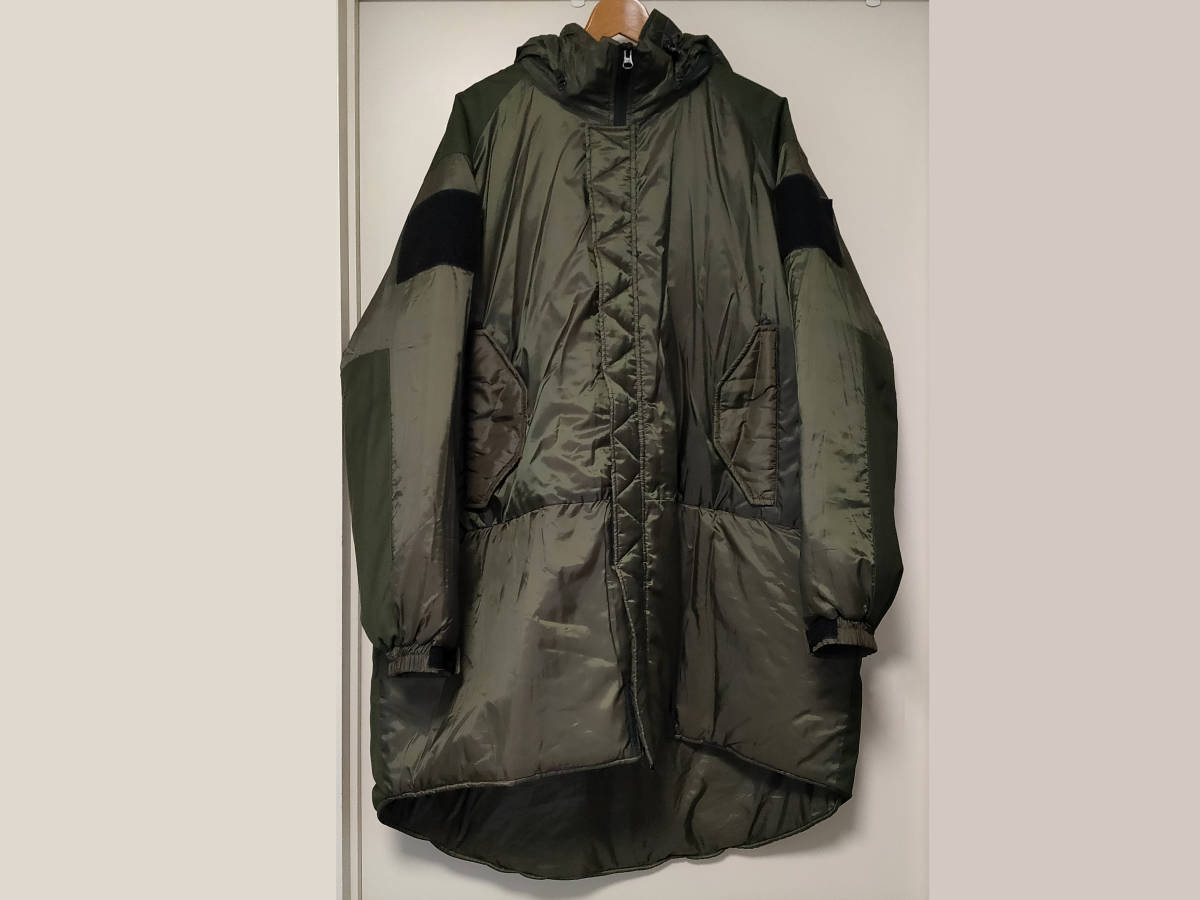 2005 希少 US.ARMY ワイルドシングス プリマロフト 取っ パーカー M 